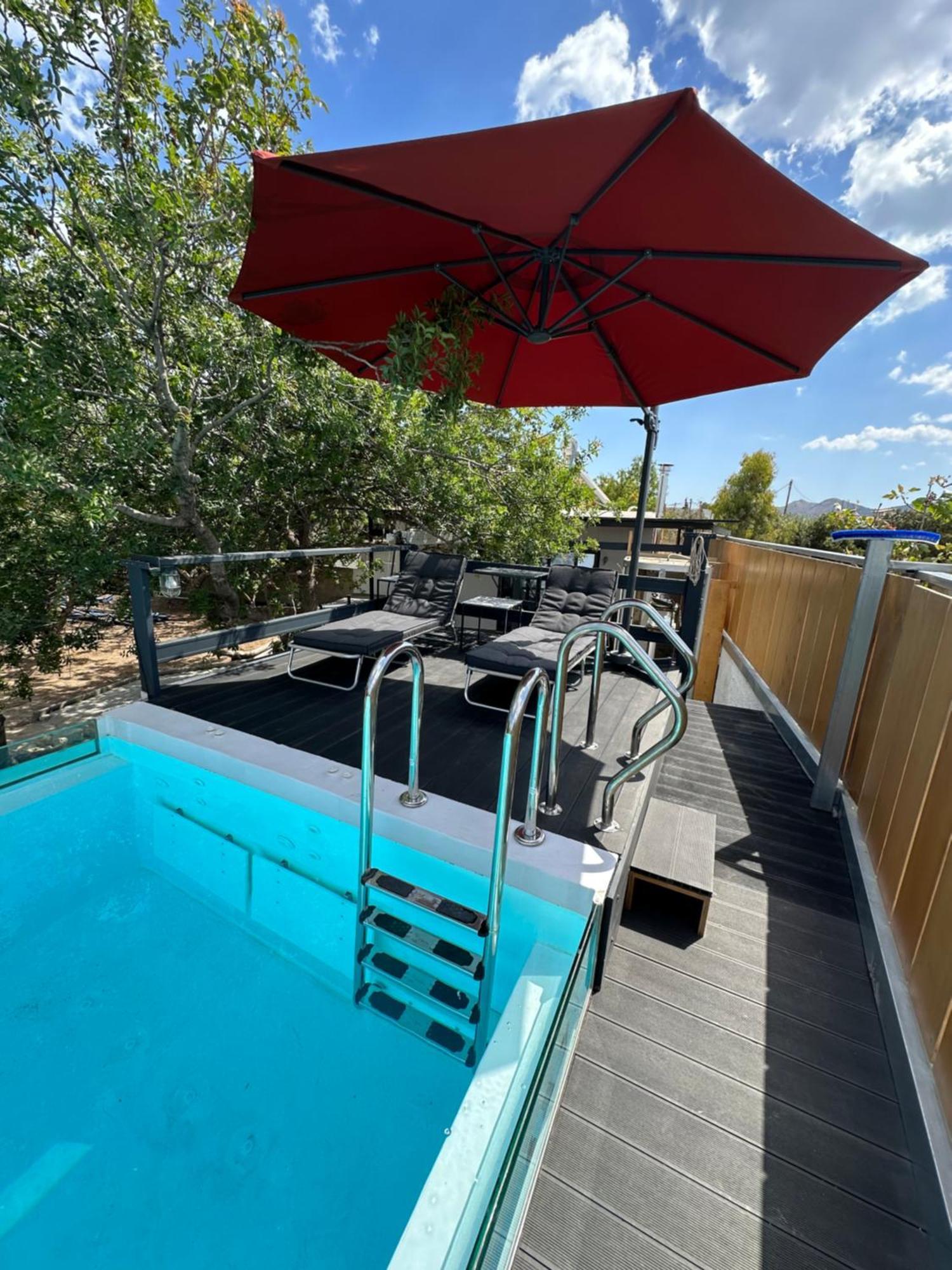 KhloiSolmar Aegina With Private Pool - Jacuzzi公寓 外观 照片